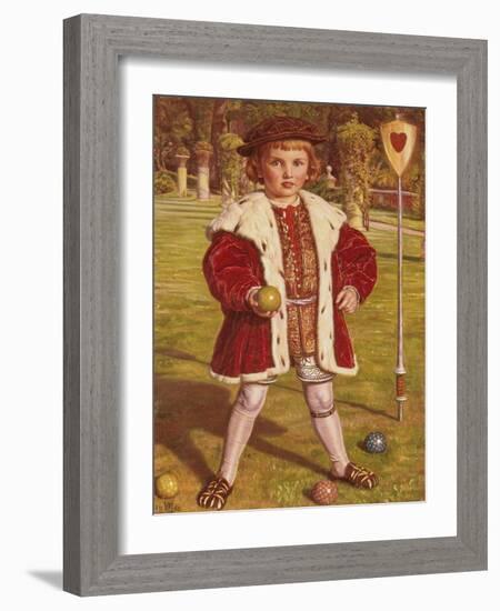 The King of Hearts-William Holman Hunt-Framed Giclee Print