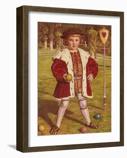 The King of Hearts-William Holman Hunt-Framed Giclee Print