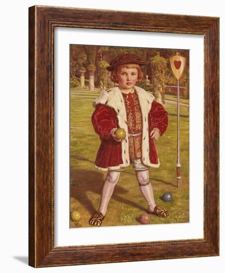 The King of Hearts-William Holman Hunt-Framed Giclee Print