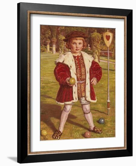 The King of Hearts-William Holman Hunt-Framed Giclee Print