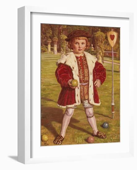 The King of Hearts-William Holman Hunt-Framed Giclee Print