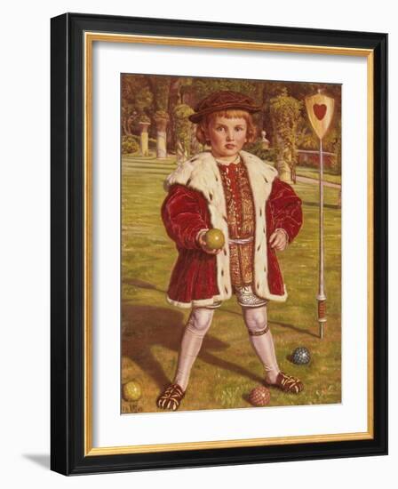 The King of Hearts-William Holman Hunt-Framed Giclee Print