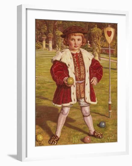 The King of Hearts-William Holman Hunt-Framed Giclee Print