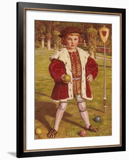 The King of Hearts-William Holman Hunt-Framed Giclee Print