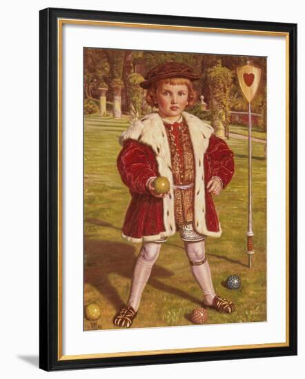 The King of Hearts-William Holman Hunt-Framed Giclee Print