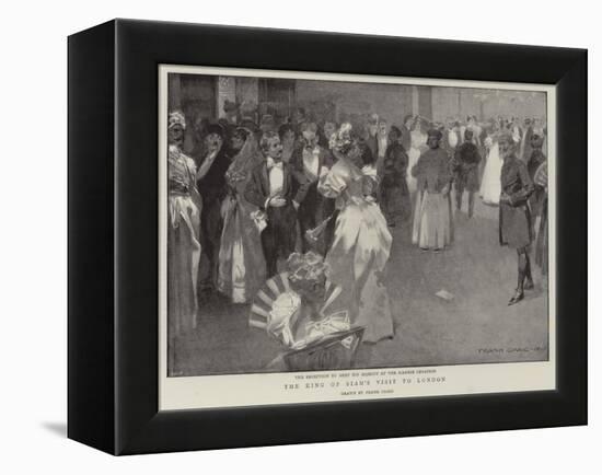 The King of Siam's Visit to London-Frank Craig-Framed Premier Image Canvas