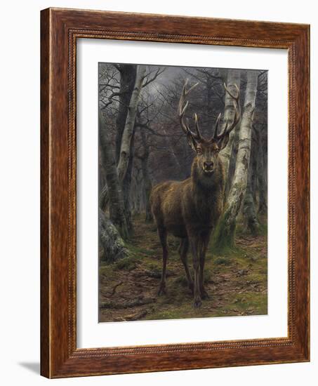 The King of the Forest-Rosa Bonheur-Framed Giclee Print