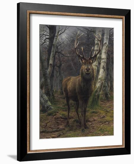 The King of the Forest-Rosa Bonheur-Framed Giclee Print