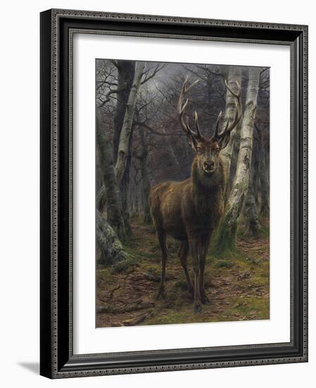 The King of the Forest-Rosa Bonheur-Framed Giclee Print