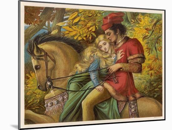 The King Rides off with the Dumb Maiden-Eleanor Vere Boyle-Mounted Art Print