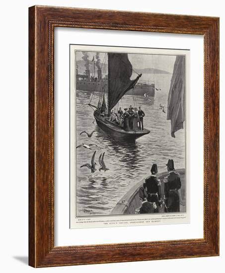 The King's Cruise, Serenaders Off Ramsey-William T. Maud-Framed Giclee Print