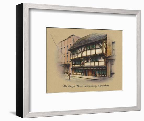 'The King's Head, Shrewsbury, Shropshire', 1939-Unknown-Framed Giclee Print