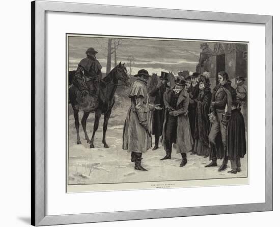 The King's Highway-Frank Dadd-Framed Giclee Print