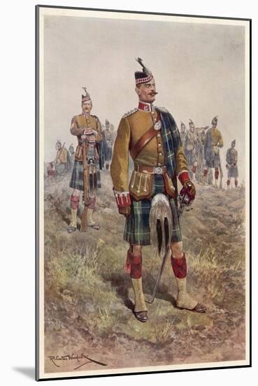 The King's (Liverpool Regiment) 10th (Scottish) Battalion-Richard Caton Woodville-Mounted Art Print