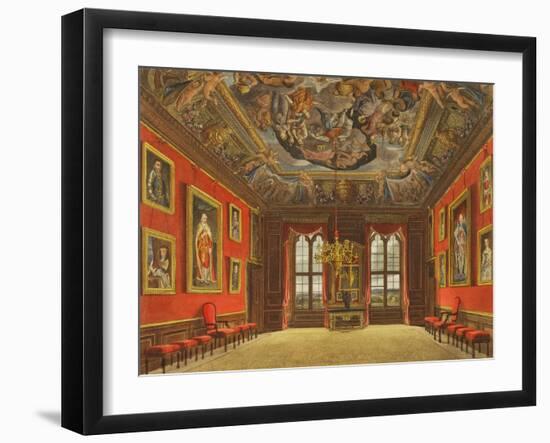 The King's Old State Bed Chamber-Charles Wild-Framed Giclee Print