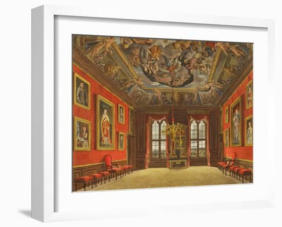 The King's Old State Bed Chamber-Charles Wild-Framed Giclee Print