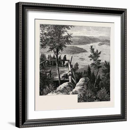 The King's View, Krokleven, Near Christiania, Oslo-null-Framed Giclee Print