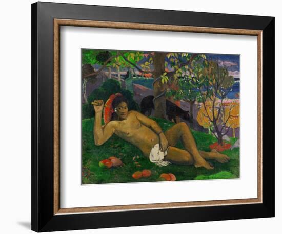 The King's Wife (Te Arii Vahine), 1896-Paul Gauguin-Framed Giclee Print