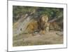 The King Watches, 1887-Rosa Bonheur-Mounted Premium Giclee Print