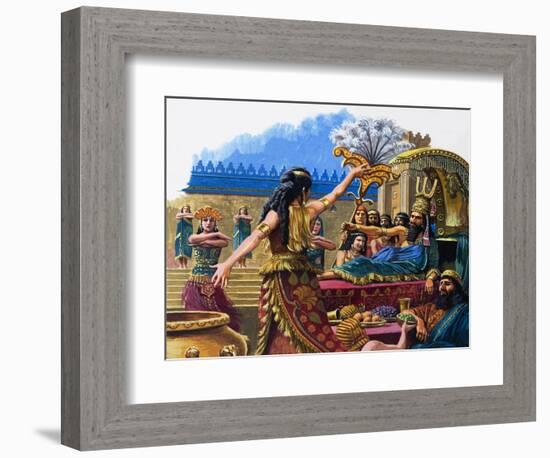 The King Who Stayed Away, from 'Babylon the Mighty'-Payne-Framed Giclee Print