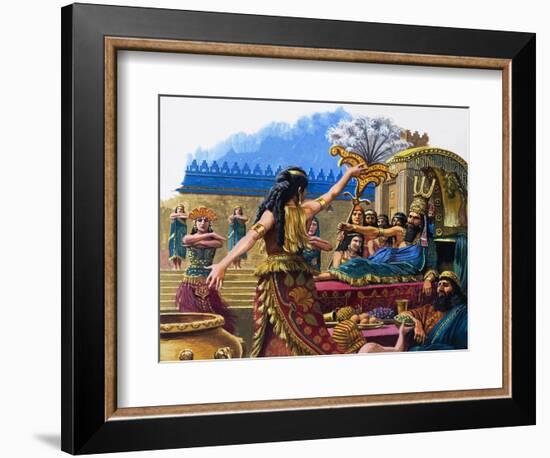 The King Who Stayed Away, from 'Babylon the Mighty'-Payne-Framed Giclee Print