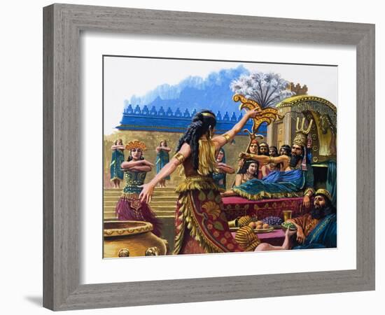 The King Who Stayed Away, from 'Babylon the Mighty'-Payne-Framed Giclee Print