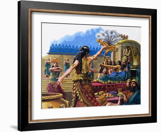 The King Who Stayed Away, from 'Babylon the Mighty'-Payne-Framed Giclee Print