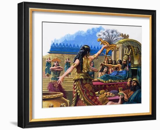 The King Who Stayed Away, from 'Babylon the Mighty'-Payne-Framed Giclee Print