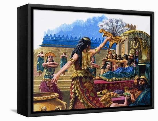 The King Who Stayed Away, from 'Babylon the Mighty'-Payne-Framed Premier Image Canvas