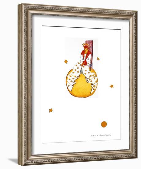 The King-Antoine de Saint-Exupéry-Framed Art Print