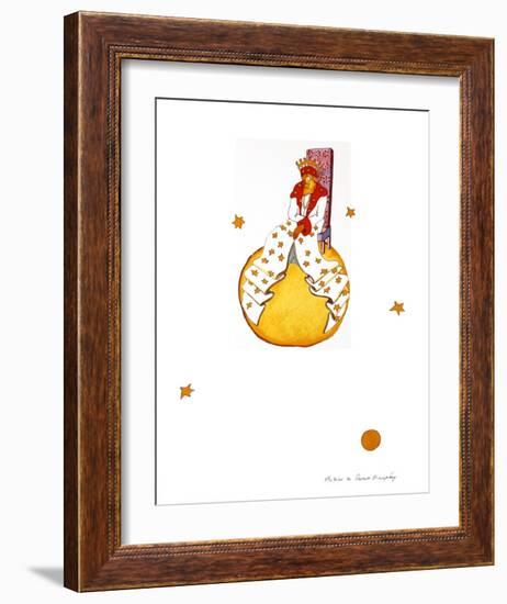 The King-Antoine de Saint-Exupéry-Framed Art Print