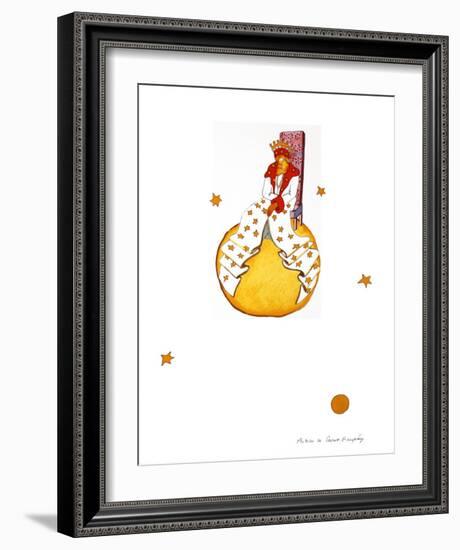 The King-Antoine de Saint-Exupéry-Framed Art Print