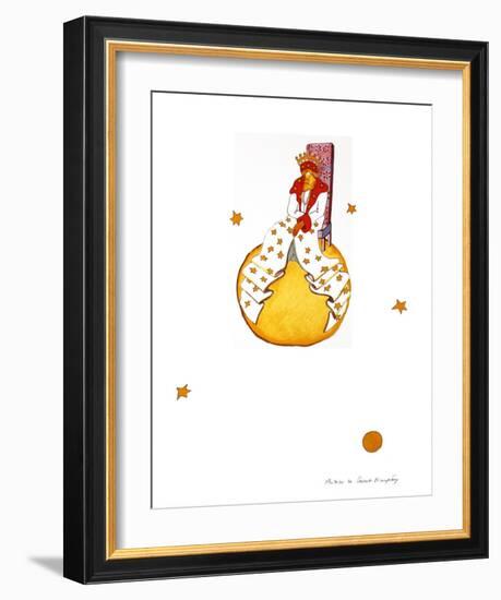 The King-Antoine de Saint-Exupéry-Framed Art Print