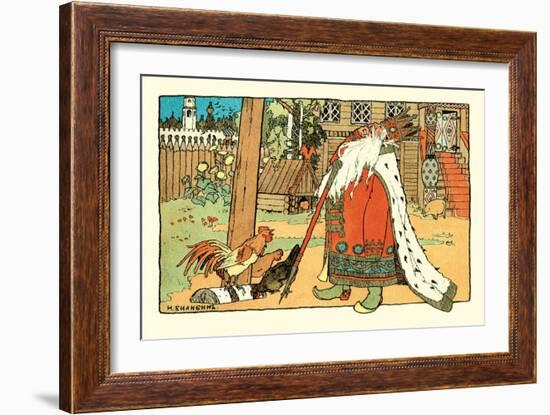 The King-Ivan Bilibin-Framed Art Print