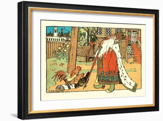 The King-Ivan Bilibin-Framed Art Print