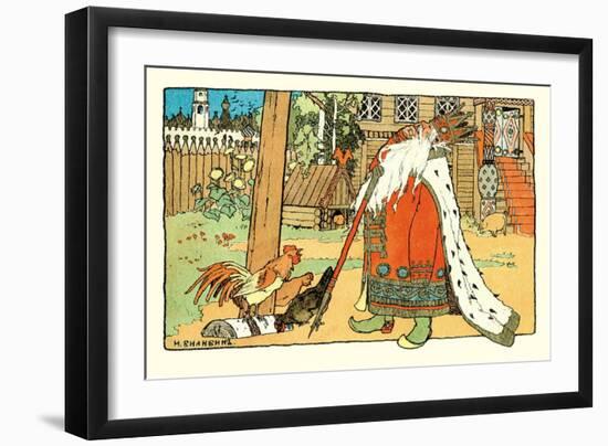 The King-Ivan Bilibin-Framed Art Print