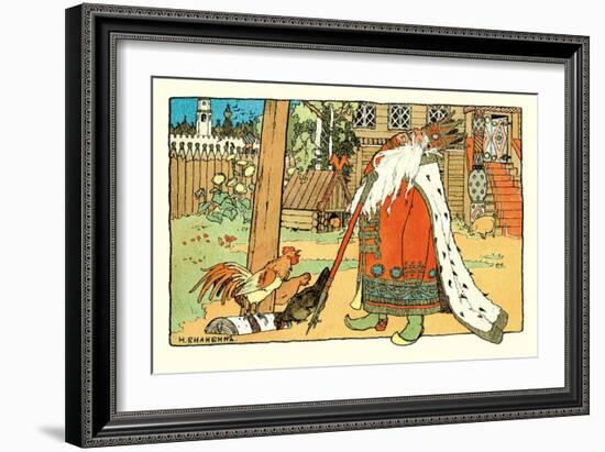 The King-Ivan Bilibin-Framed Art Print