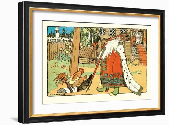 The King-Ivan Bilibin-Framed Art Print