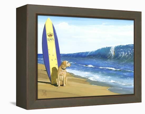 The Kings Beach-Scott Westmoreland-Framed Stretched Canvas