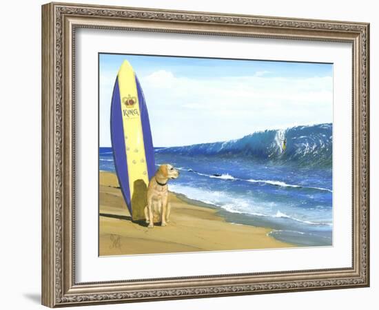 The Kings Beach-Scott Westmoreland-Framed Art Print