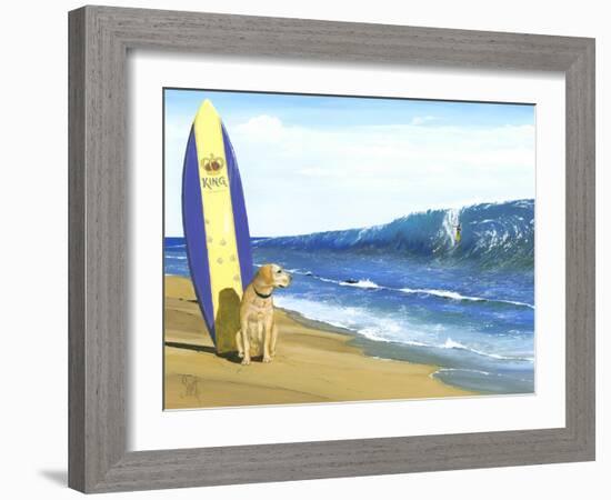 The Kings Beach-Scott Westmoreland-Framed Art Print