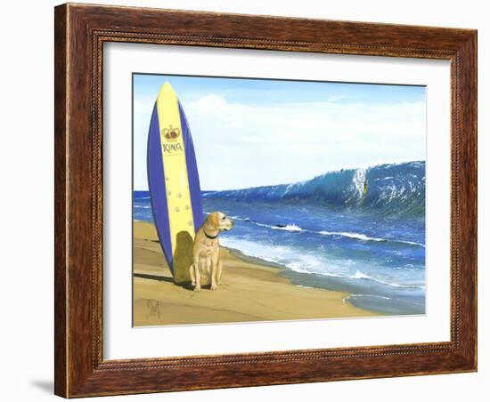 The Kings Beach-Scott Westmoreland-Framed Art Print