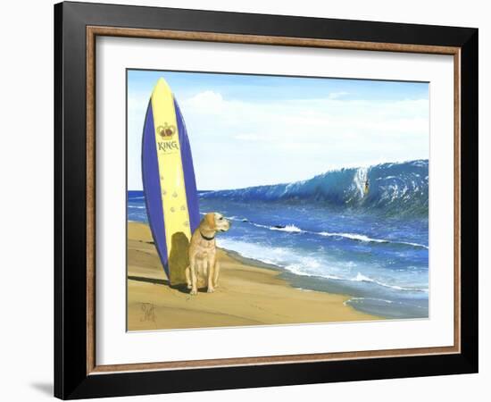 The Kings Beach-Scott Westmoreland-Framed Art Print
