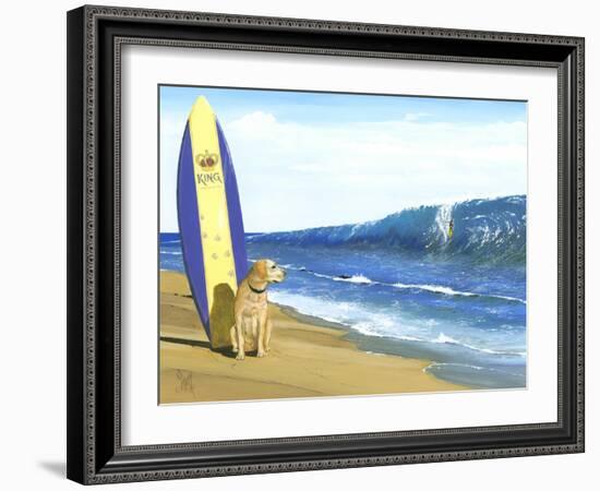 The Kings Beach-Scott Westmoreland-Framed Art Print