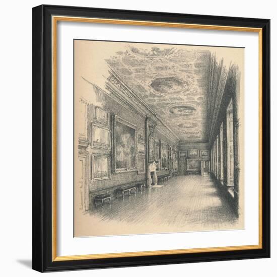 The Kings Gallery, Kensington Palace, 1902-Thomas Robert Way-Framed Giclee Print