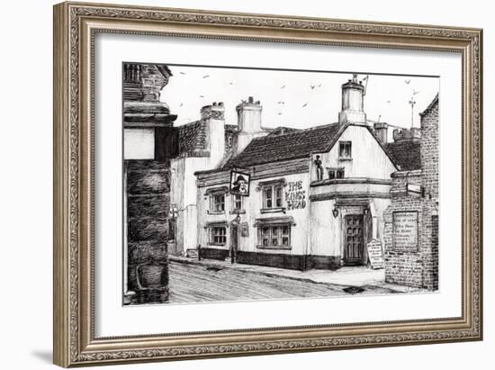 The Kings Head,Yarmouth, 2008-Vincent Alexander Booth-Framed Giclee Print