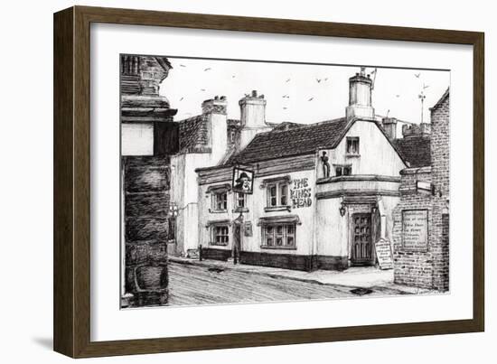 The Kings Head,Yarmouth, 2008-Vincent Alexander Booth-Framed Giclee Print