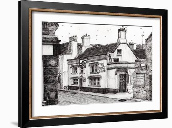 The Kings Head,Yarmouth, 2008-Vincent Alexander Booth-Framed Giclee Print