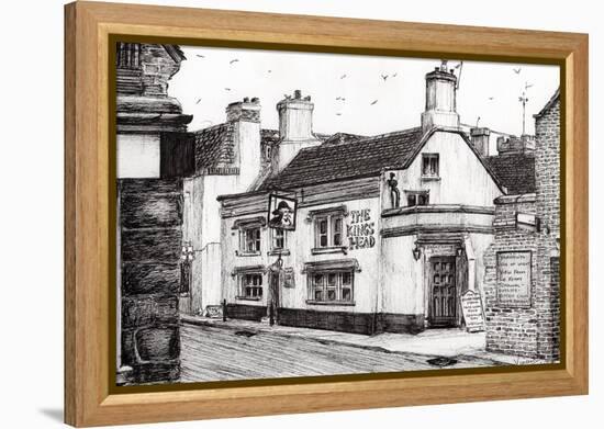 The Kings Head,Yarmouth, 2008-Vincent Alexander Booth-Framed Premier Image Canvas