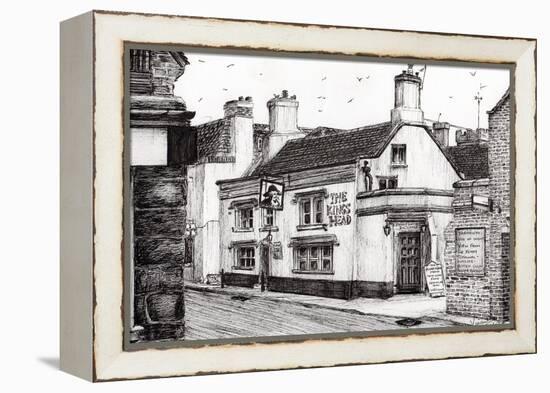 The Kings Head,Yarmouth, 2008-Vincent Alexander Booth-Framed Premier Image Canvas